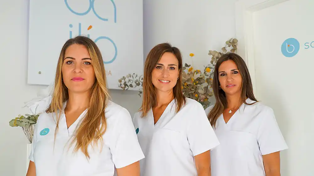 ¡Hola, somos el equipo de fisioterapia!